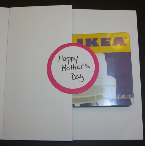 Mother's Day Gift Card (inside)
