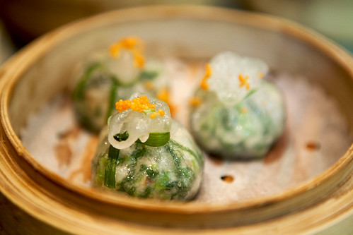 Spinach dumpling