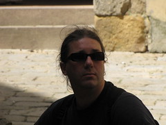 Marc Gunn in Volterra, Italy