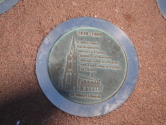 St Hildas Bells Plaque, Middlesbrough