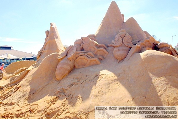 Annual Sand Sculpting Australia exhibition, Frankston waterfront-10