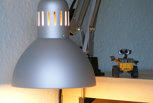 pixar lamp wallpaper. PIXAR lamp and Wall•E by