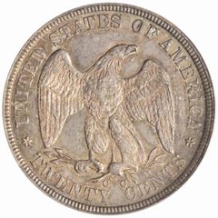 1876-CC 20-cent piece rev