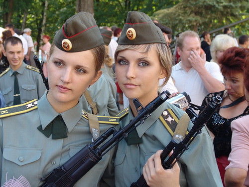  フリー画像| 戦争写真| 兵士/ソルジャー| 女性兵士| ロシア軍兵士|       フリー素材| 