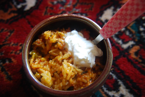 Leftover curries and yogurt