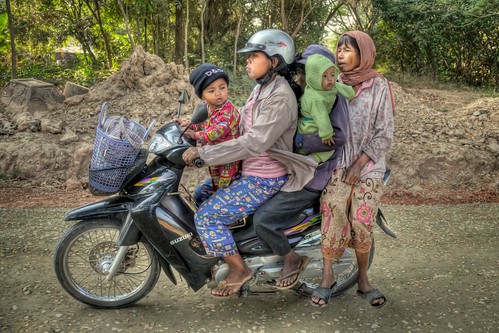 Family on a Bike