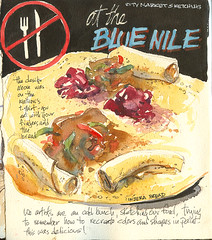 Blue Nile Ethiopian dinner