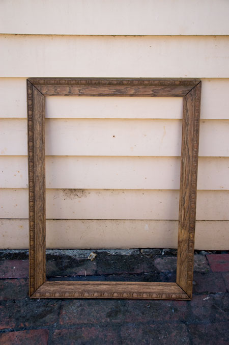 $5 wooden carved frame