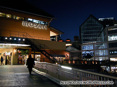 Mosaic shopping mall