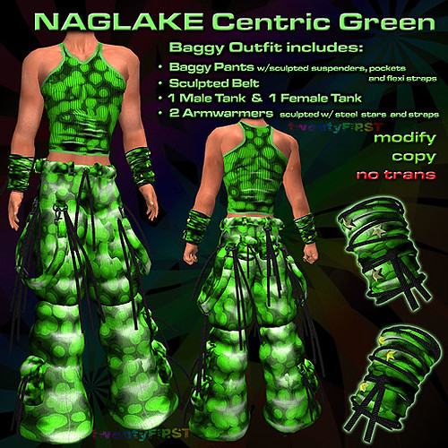 NAGLAKE Centric Green