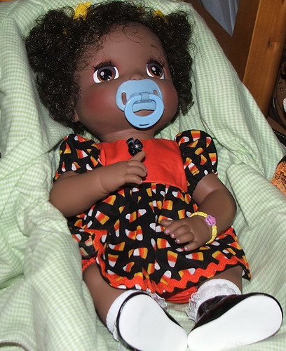 Hasbro Baby Alive animated african american doll