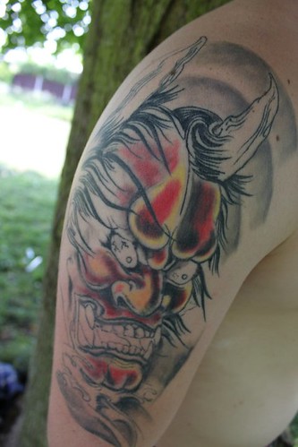 hannya mask tattoo. Hannya mask tattoo. 23 May 2010,. This was took because i am using it for my