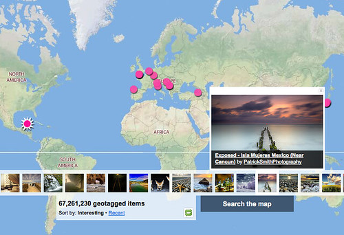 Explore everyone's photos on a Map
