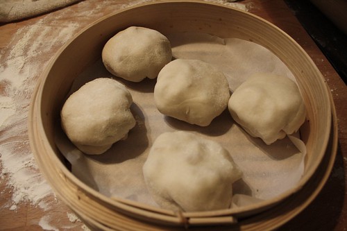 Steamed Barbecued Chicken Buns
