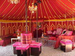 Eileen's Party Tent Interior