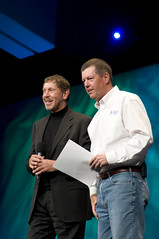 Scott McNealy and Larry Ellison, General Session "Java: Change (Y)Our World" on June 2, JavaOne 2009 San Francisco