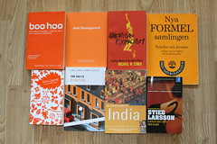 Orange(a?) böcker