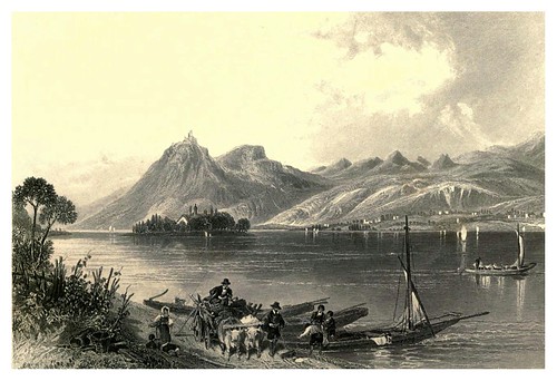 004-Las siete montañas-The Rhine and its picturesque scenery 1856- Foster Myles Birket