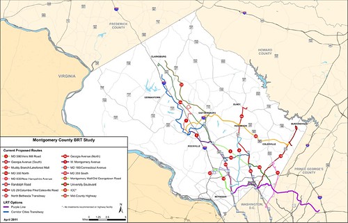 Montgomery County BRT Proposal
