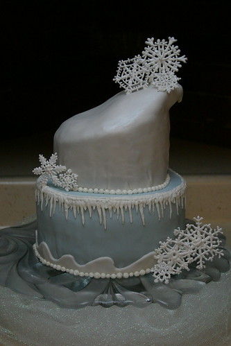 snowflake cake