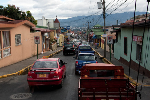 Entering San Jose, Costa Rica