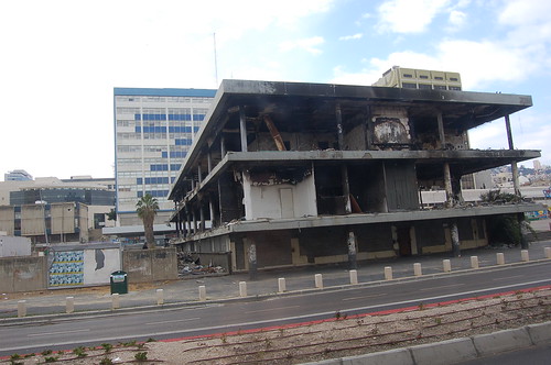 Some demolished building in Haifa ©  Copper Kettle