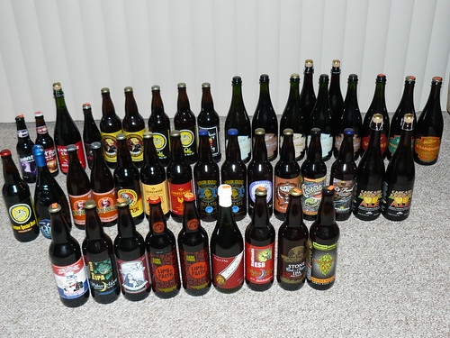 The last time Jeanne and I visited Portland, the beer we hauled back to Seattle was a bit out of control. Considering we still have several of these still sitting around, I dont think well be repeating this after this weekends trip.