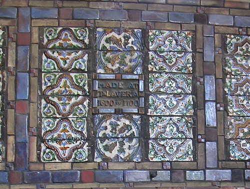 Tile Display at Fonthill