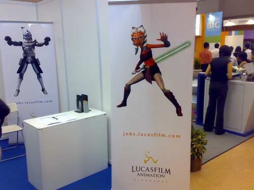 NUS Career Fair 2009 - Lucasfilm Animation Singapore