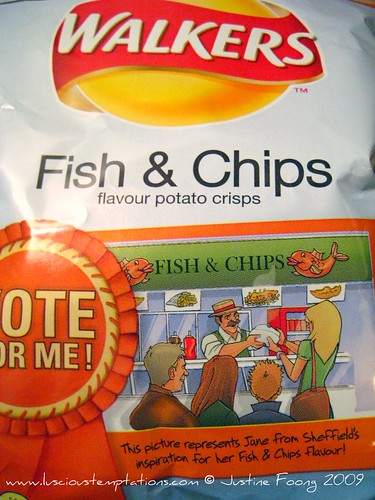 Fish & Chips Walkers Crisps