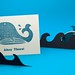 Ahoy There Whale Card