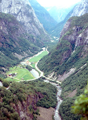 Nærøy Valley from Stalheim
