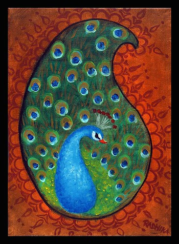 Peacock Paisley