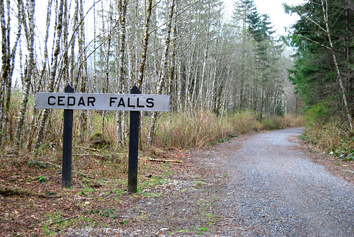 1 - Cedar Falls Railroad Sign