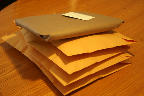 packages ready for post