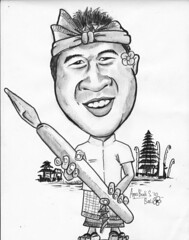 My caricature by caricaturist Agus Budi Santoso