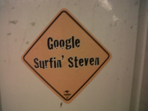 Google Surfin' Steven