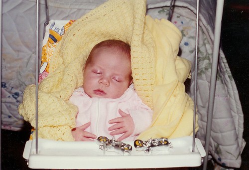 me, 1 month old