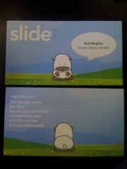 Slide business cards