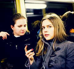 Same train, very different people by Wild Banana/Miles Guidetti