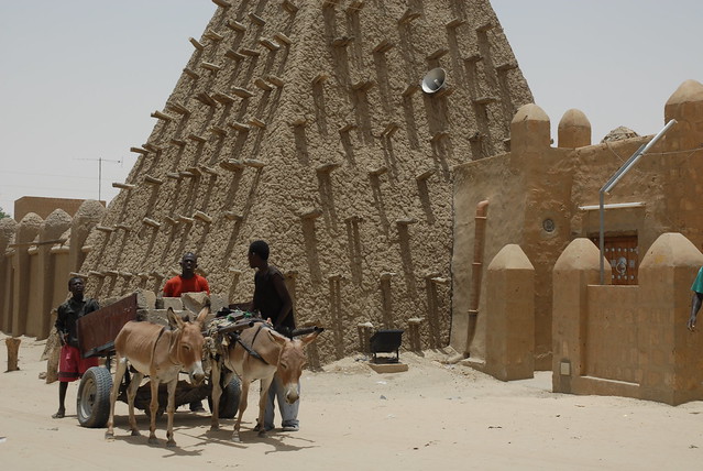 Timbuktu Mud Mosque, Mali, W. Africa