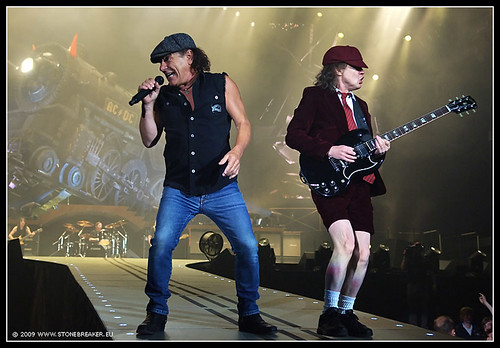 AC/DC: Brian Johnson and Angus Young