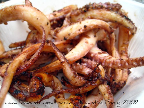 Fried Octopus Tentacles - Sea World, Hong Kong