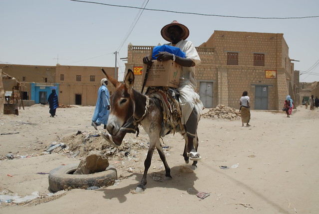 Timbuktu Street Scene, Mali, W. Africa