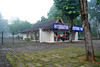 Outside Borobudur