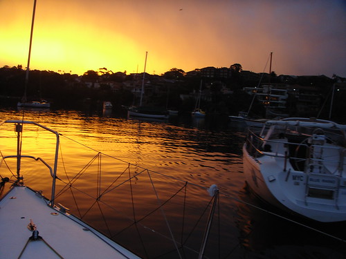 Sailing on Sydney Harbor