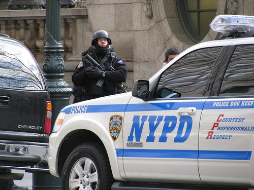 NYPD on the scene