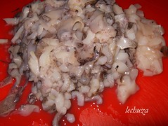 Calamares-picadillo aletas
