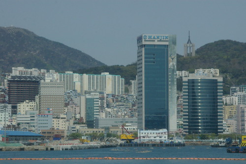 Near Busan port in Jung-gu,Busan,S.Korea /May 1,2010