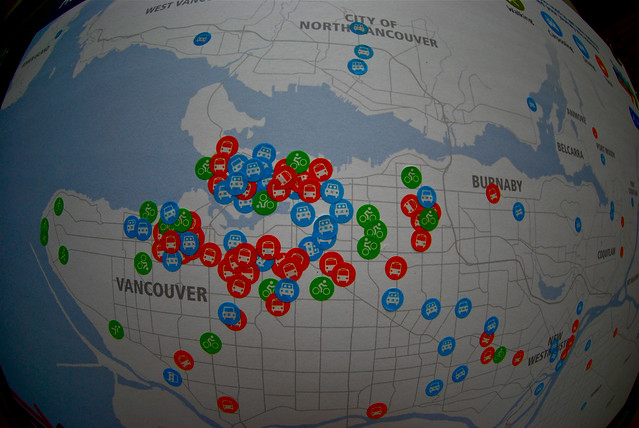 Northern Voice transportation map